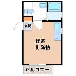 コスモス翔東今泉の物件間取画像